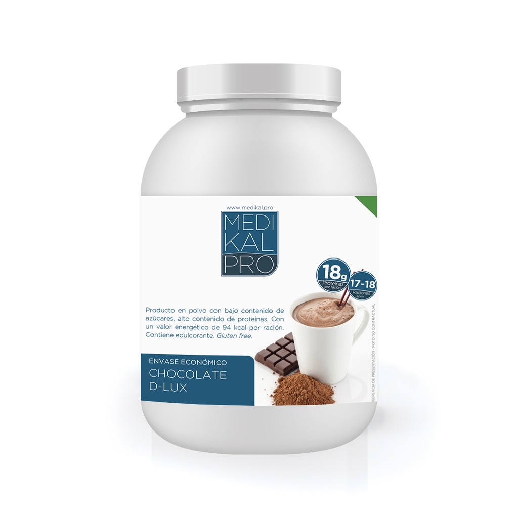 Envase económico Chocolate D-Lux