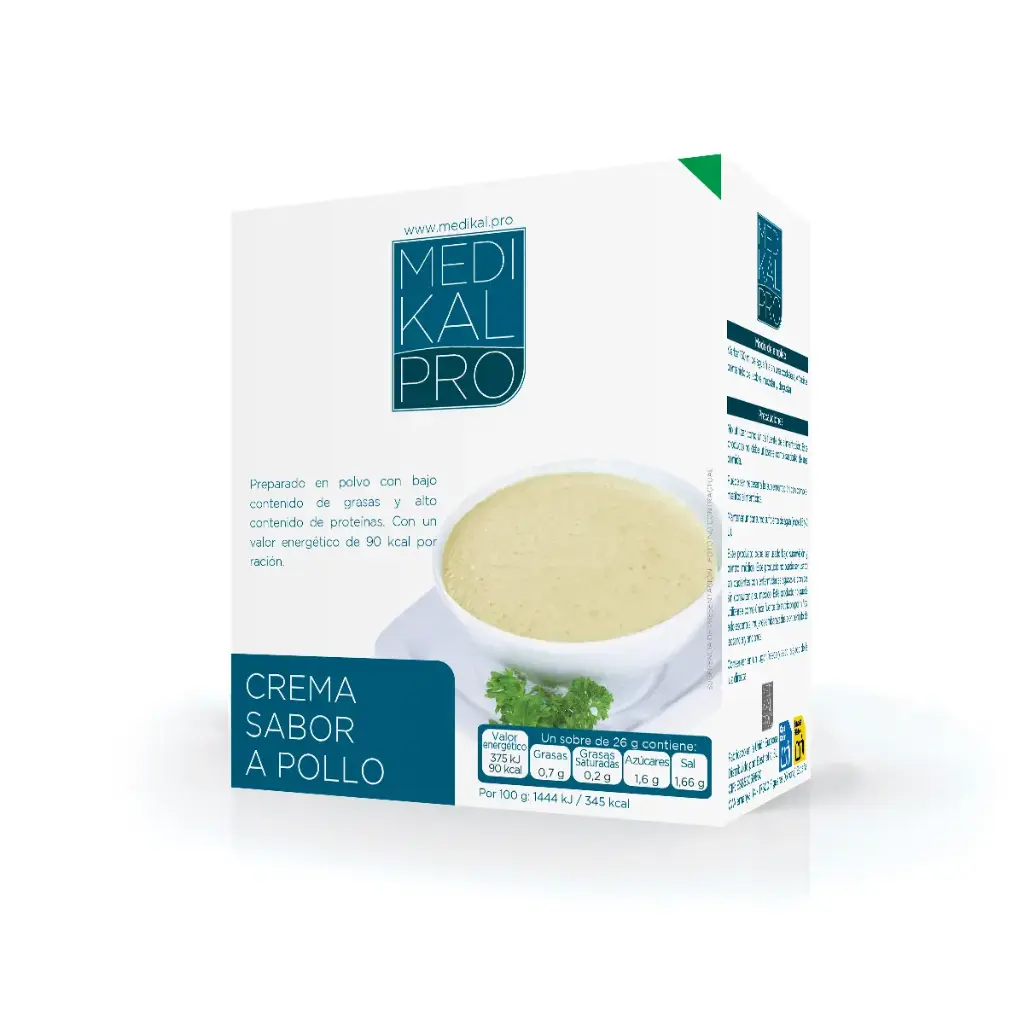 Crema sabor a Pollo (7uds)