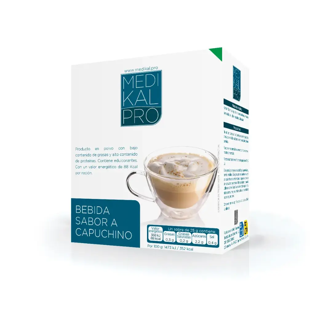 Bebida sabor a Capuchino (7uds)