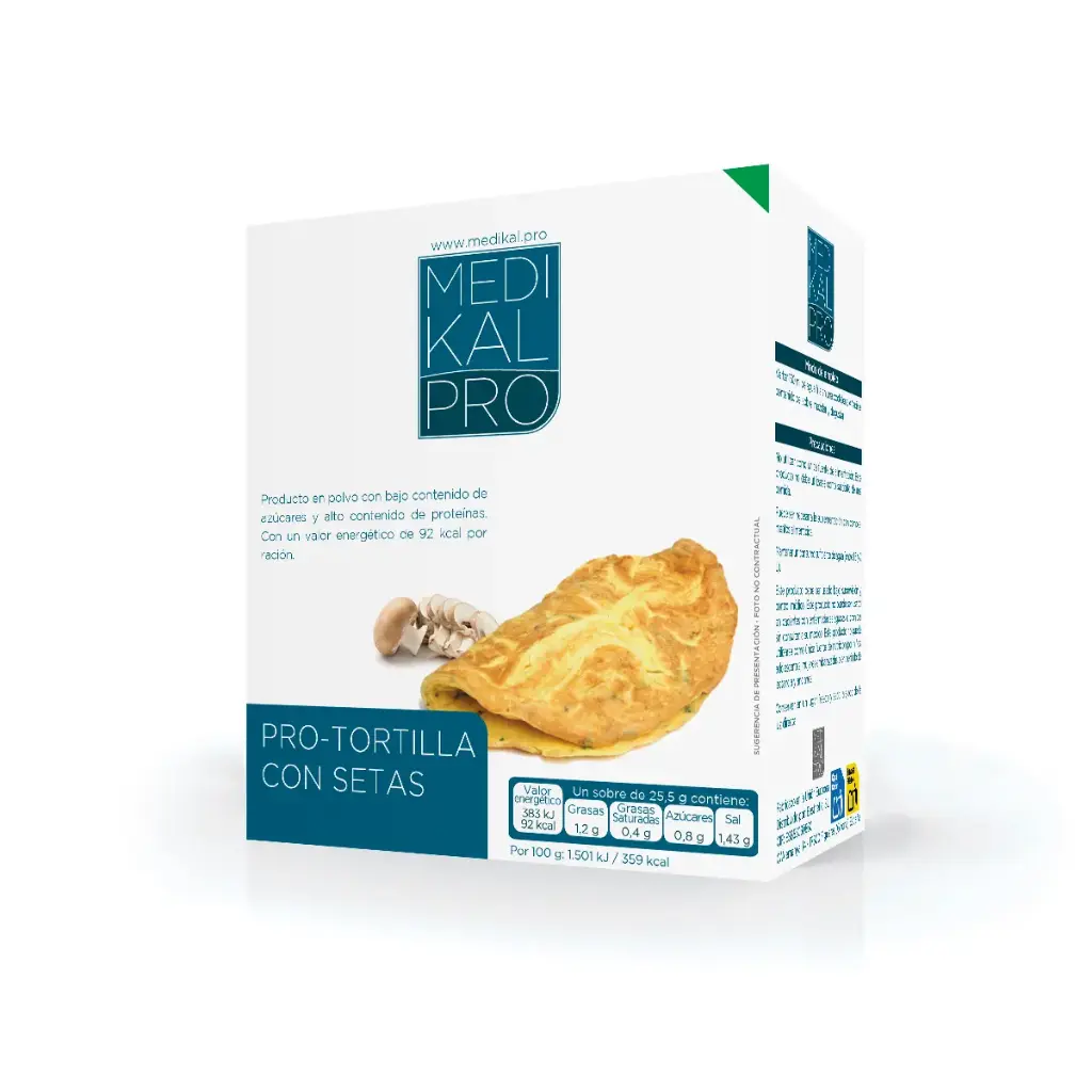 Pro-Tortilla con setas (5uds)
