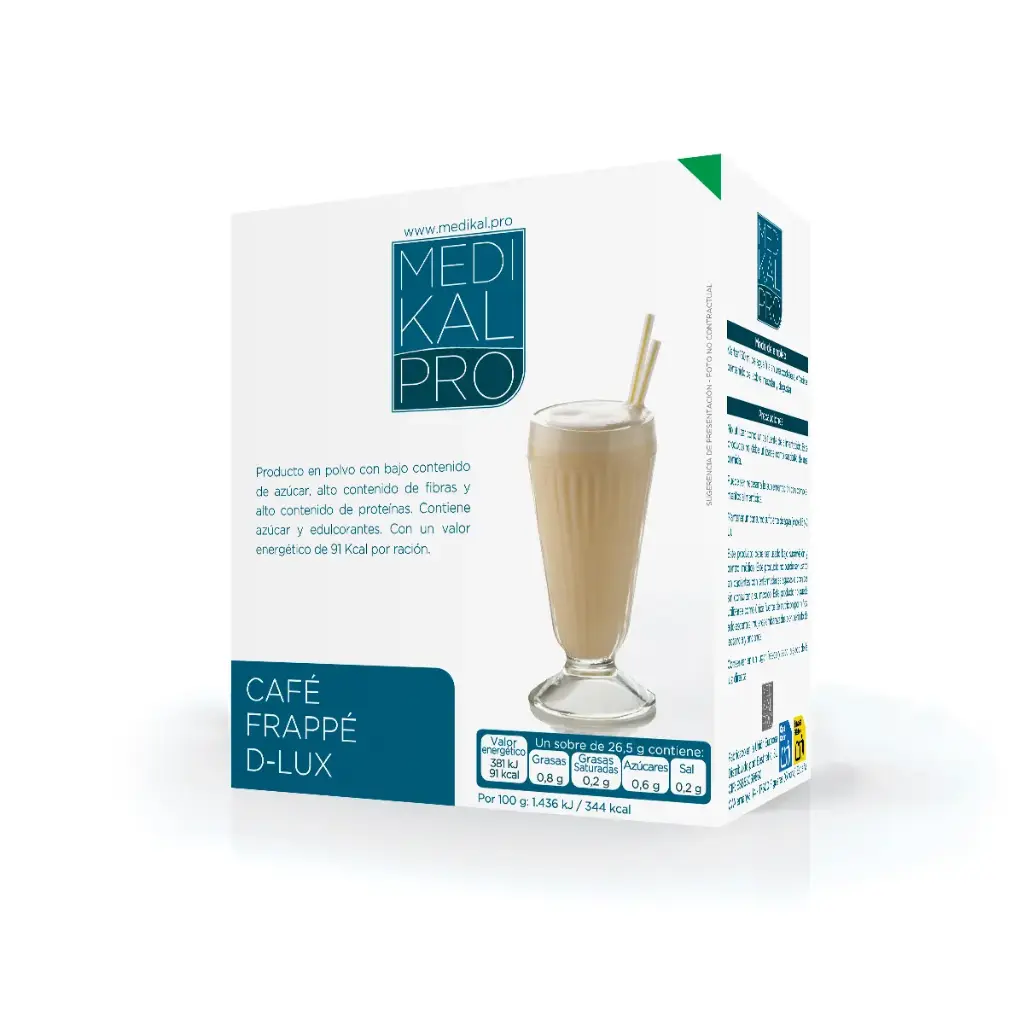 Bebida cafe frappe D-Lux (7 uds)