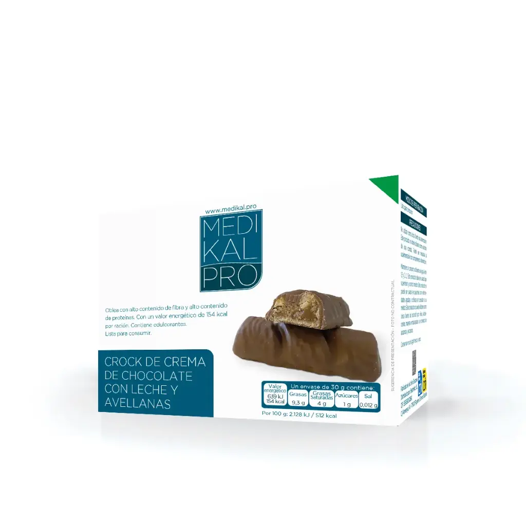 Crock relleno de crema de chocolate y avellana (6 uds.)