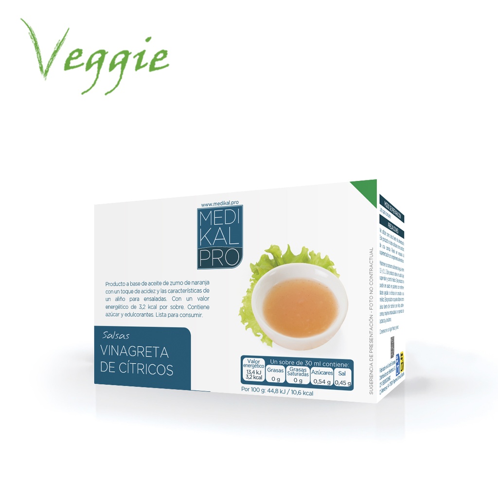 Vinagreta de Cítricos (6uds)