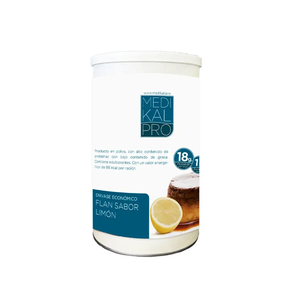 Envase económico Flan de limón