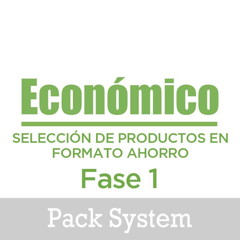 PACK ECONÓMICO - FASE 1 (2 semanas)