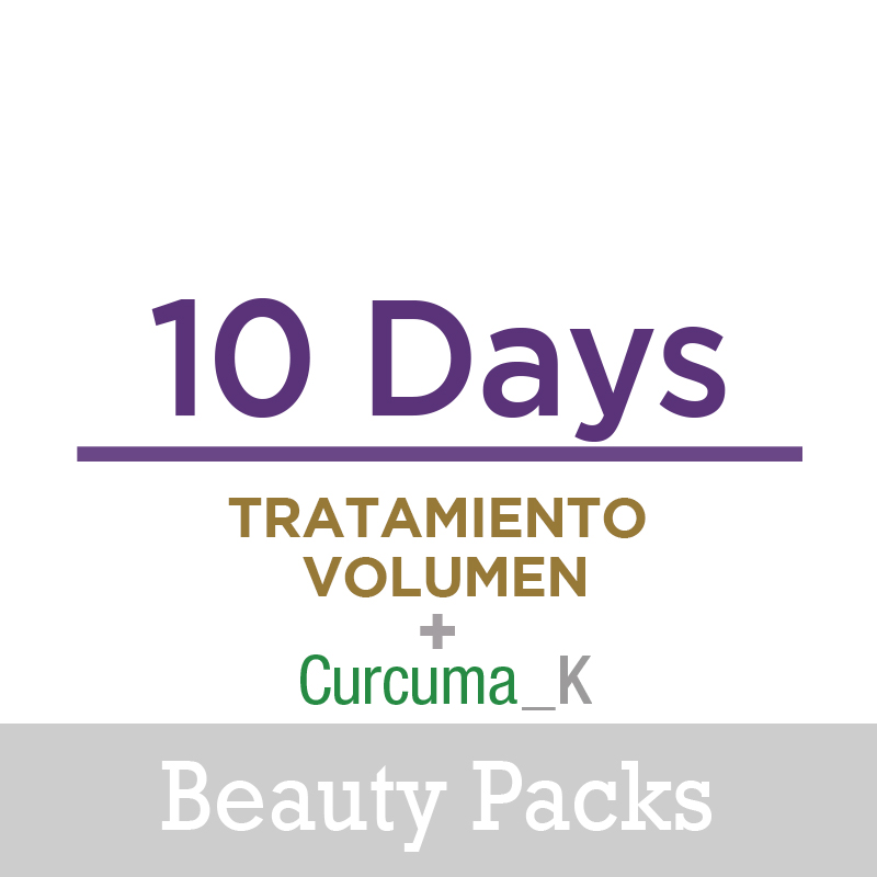 Beauty Pack 10 Days Volumen + Cúrcuma