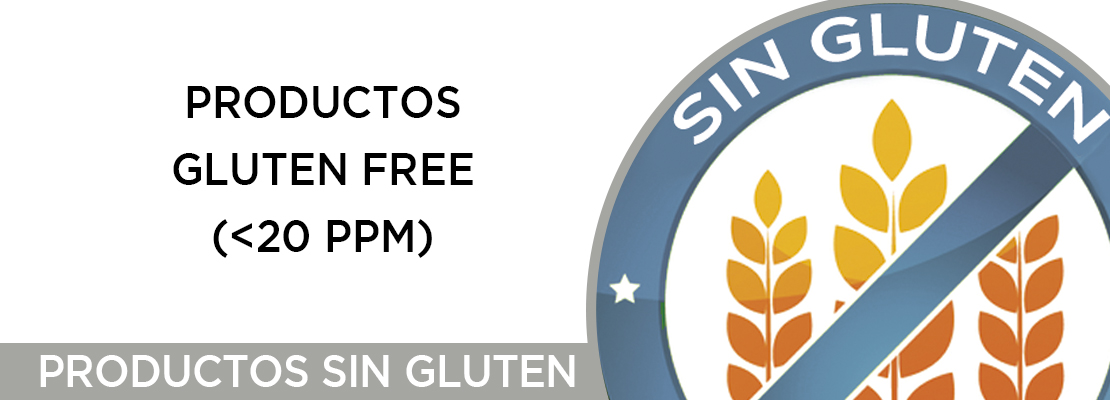 PRODUCTOS SIN GLUTEN