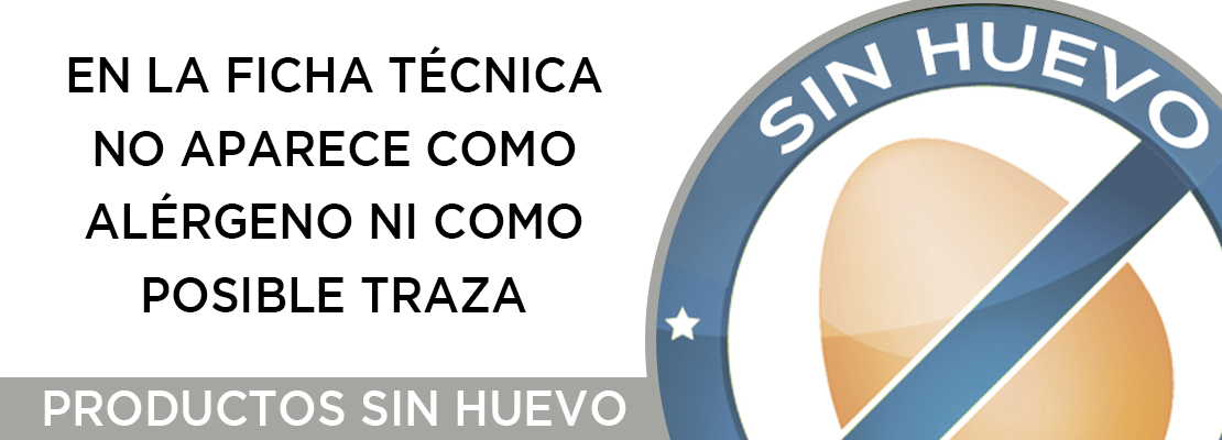 PRODUCTOS SIN HUEVO